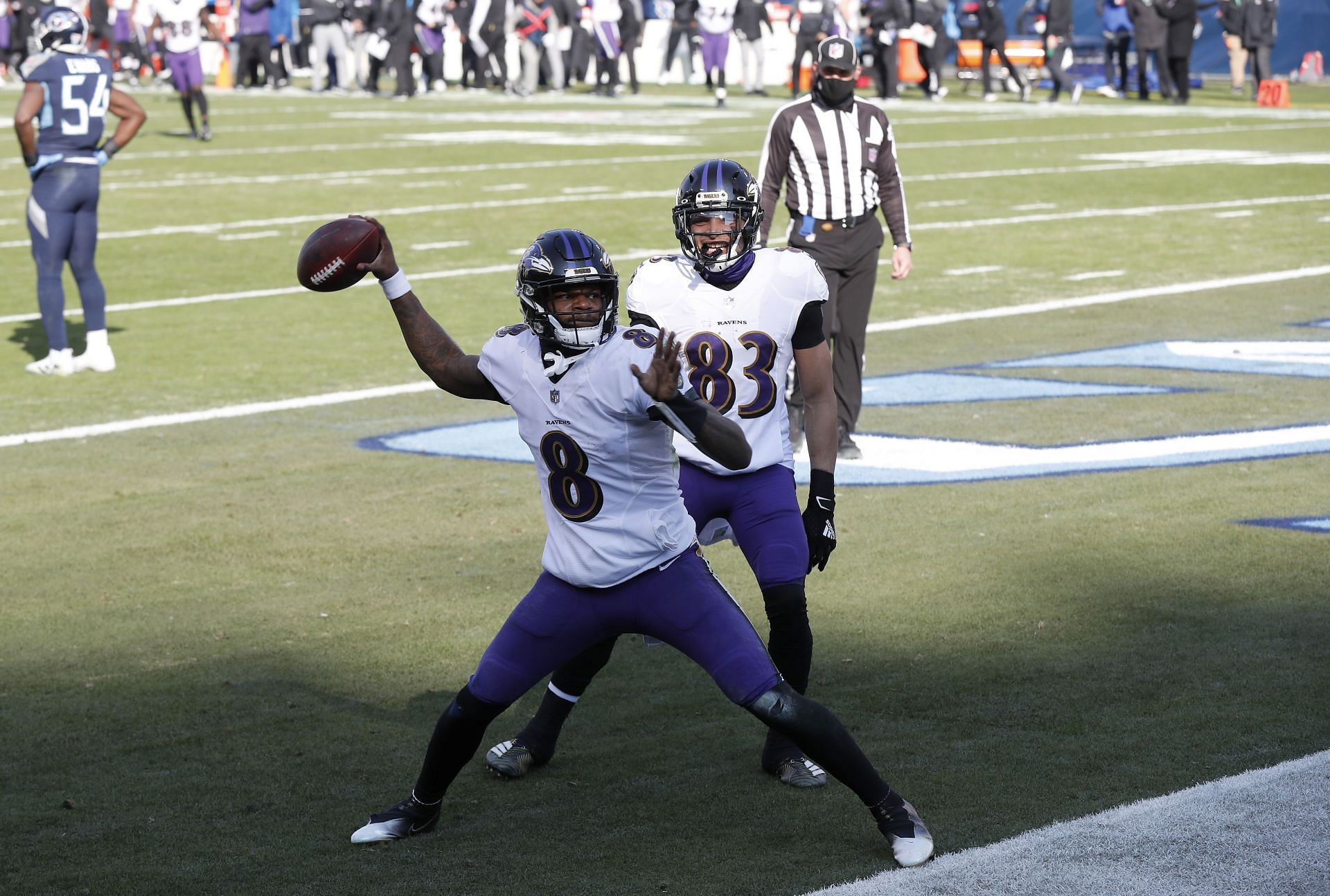 Wild Card Round - Baltimore Ravens v Tennessee Titans